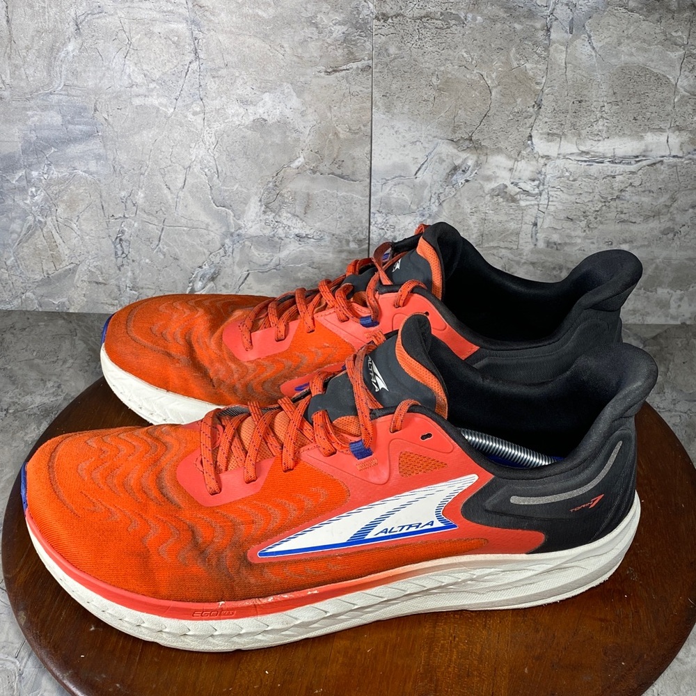 Altra Torin 7 Men's Size 14 Orange Athletic Running Shoes